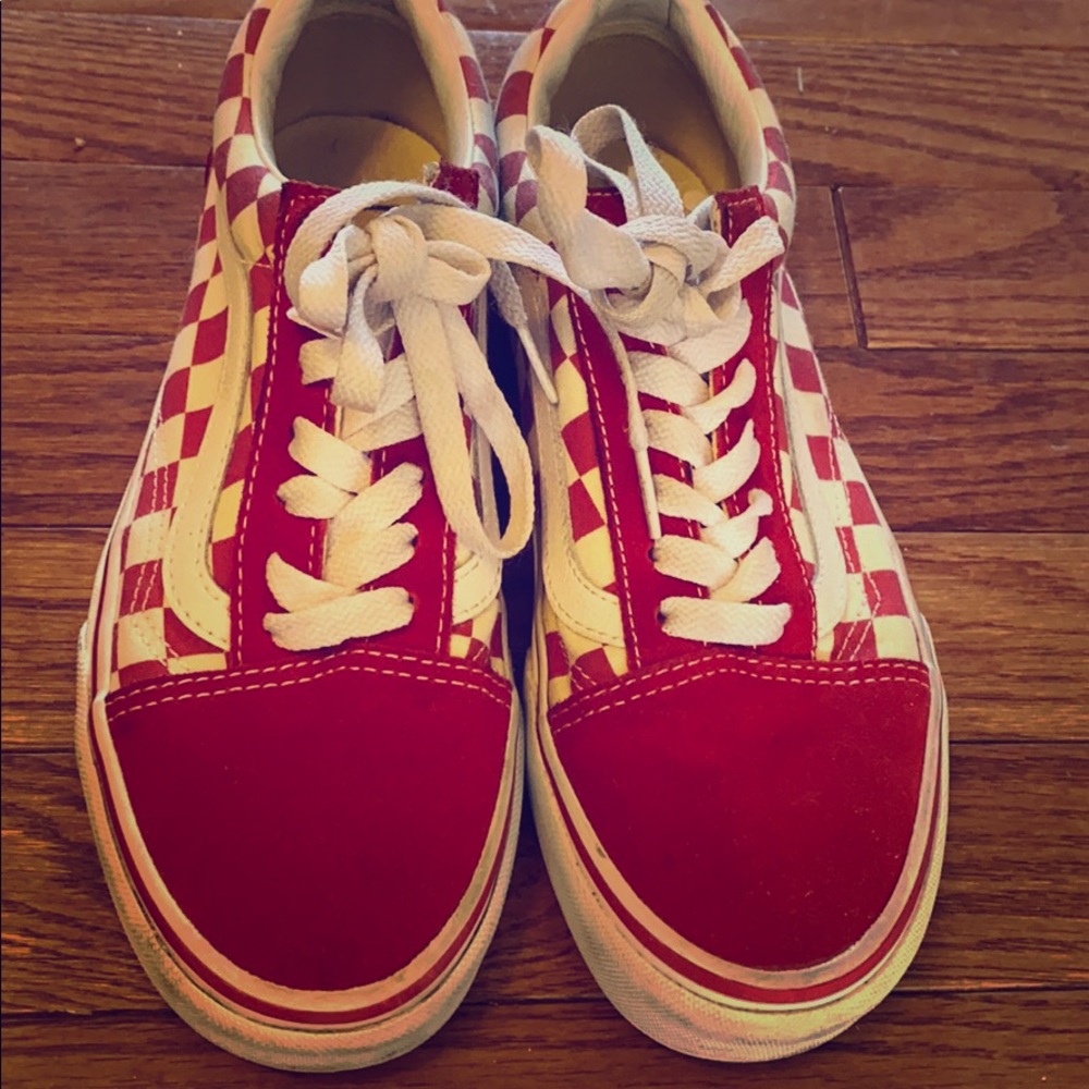 Redwhite sneakers